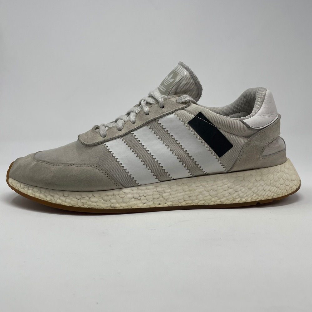 Adidas I-5923 Runner Mens 12 Crystal White Gum Boost Sneakers Comfy B42224 2017